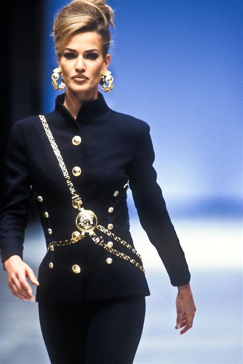 karen mulder versace|what happened to karen mulder.